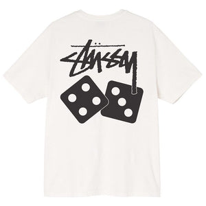 Stussy Dice Pigment Dyed T-Shirt Natural