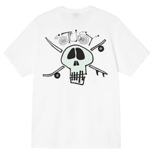 Stussy Surf Skate Skull T-Shirt White