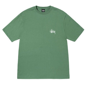 Stussy Basic Logo T-Shirt Green
