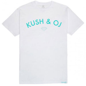 Diamond Supply Co. x Taylor Gang Kush & OG T-Shirt White