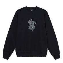 Stussy S Crown Crew Sweatshirt Black