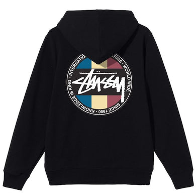 Stussy Classic Dot Hoodie Black