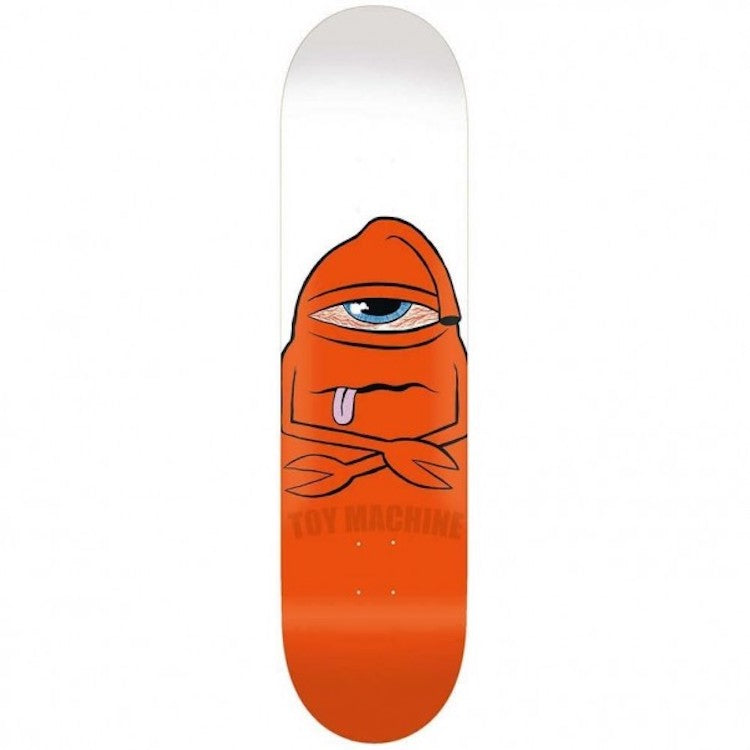 Toy Machine Bored Sect White Skateboard Deck 8