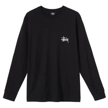 Stussy Basic Logo Longsleeve T-Shirt Black