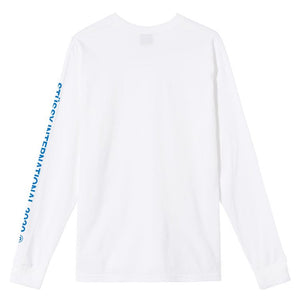 Stussy Love & Peace Longsleeve T-Shirt White