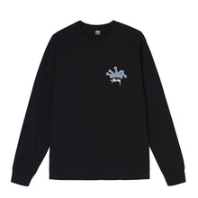 Stussy S Crown L/S T-Shirt Black