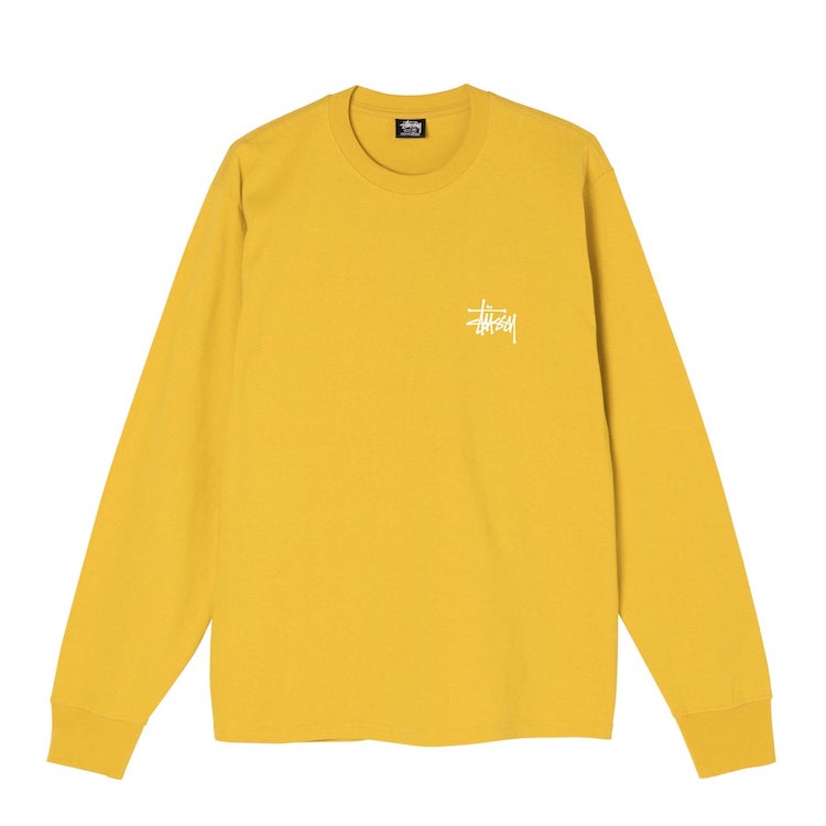 Stussy Basic Logo L/S T-Shirt Honey