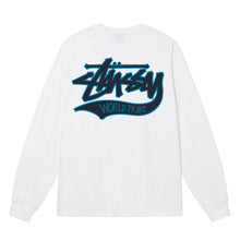 Stussy Slugger L/S T-Shirt White