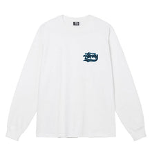 Stussy Slugger L/S T-Shirt White