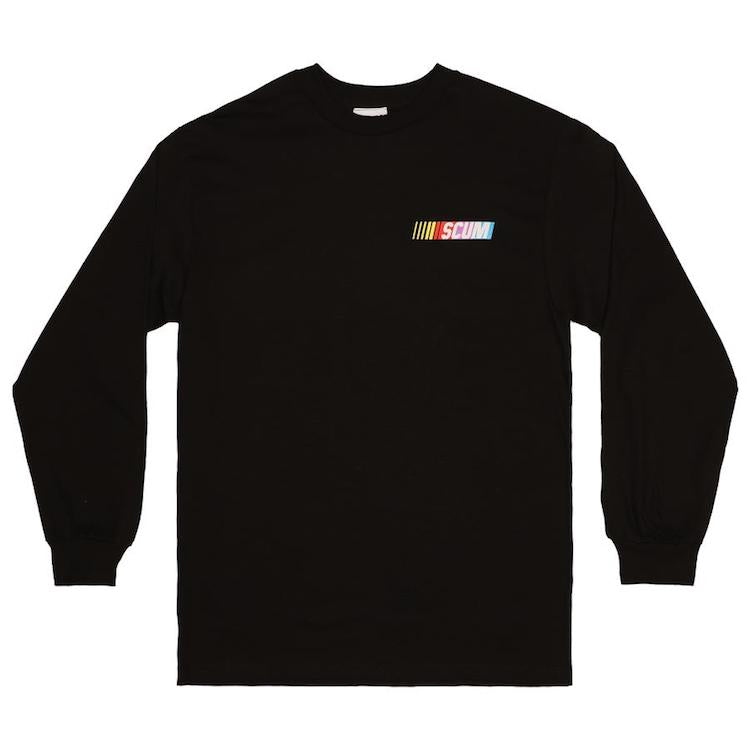 Fake Scum Nascar L/S T-Shirt Black