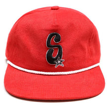 Fake Scum Star Embroidered Cap Red