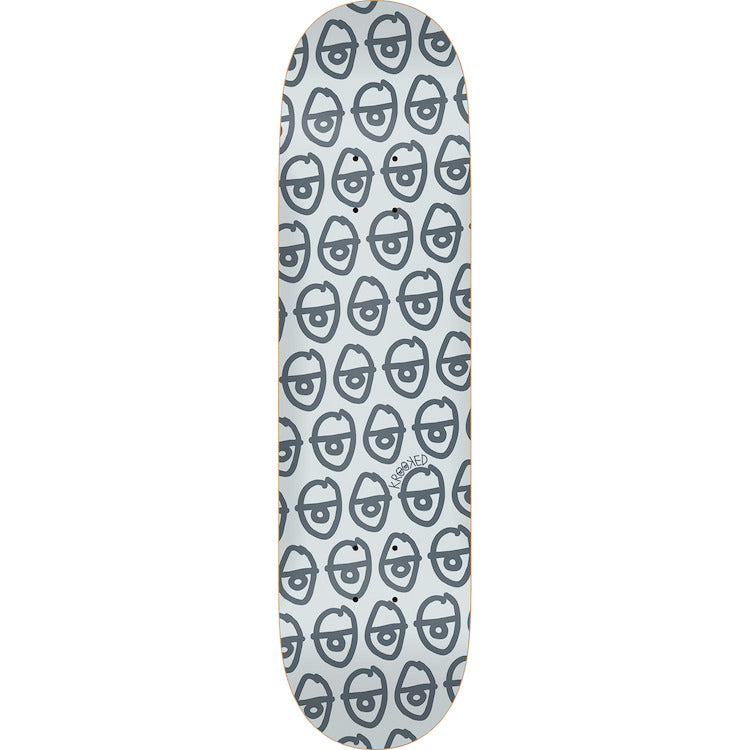 Krooked Skateboards Pewpils Grey Skateboard Deck 8.25