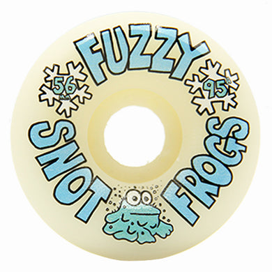 Snot Wheel Co Fuzzy Snot Frogs Skateboard Wheels 95a 56mm