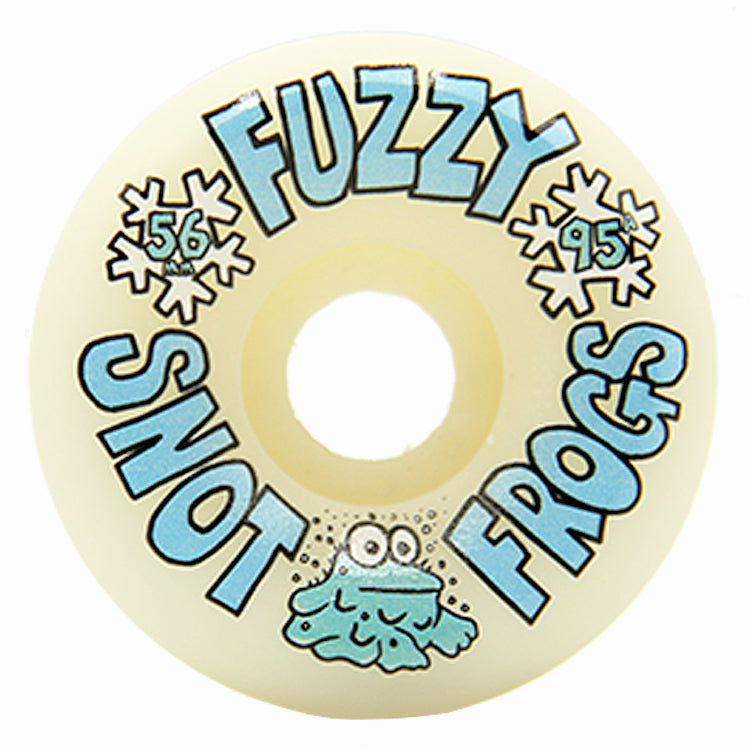 Snot Wheel Co Fuzzy Snot Frogs Skateboard Wheels 95a 56mm
