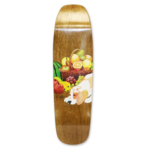 Skateboard Cafe Healthy Cruiser Woodstain Skateboard Deck 9"