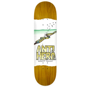 Anti Hero Skateboards Grant Expressions Skateboard Deck 8.38"
