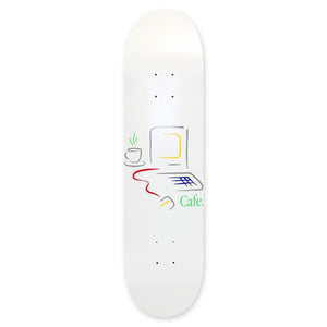 Skateboard Cafe Gerald White Skateboard Deck 8.25"