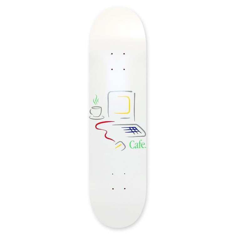 Skateboard Cafe Gerald White Skateboard Deck 8.25