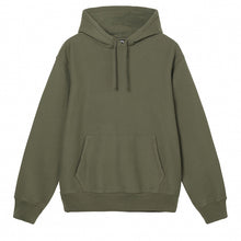 Stussy Back Embroidered Hoody Sweatshirt Olive