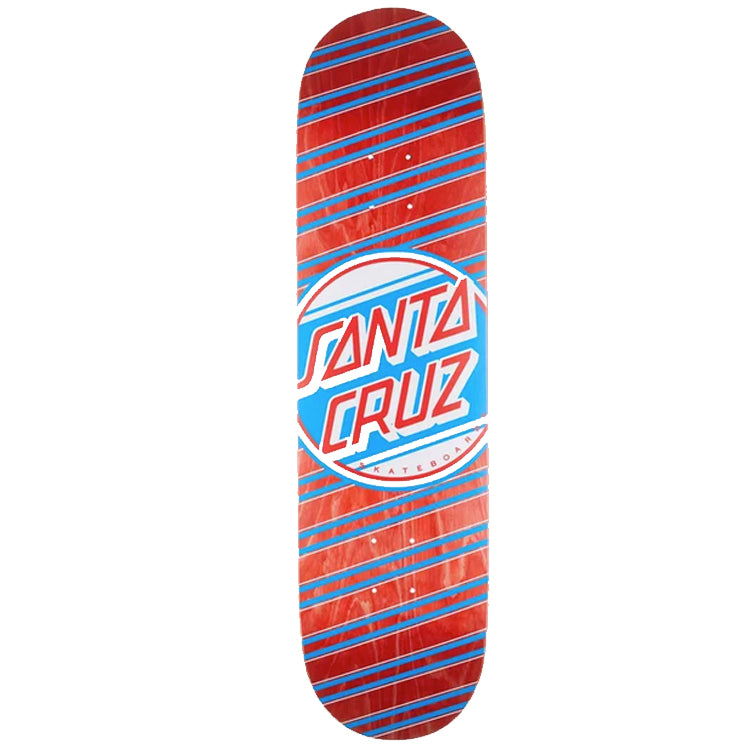 Santa Cruz Street Dot Hard Rock Maple Skateboard Deck 8.25
