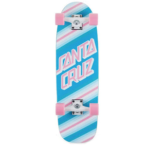 Santa Cruz Street Skate Cruiser Pink/Blue Complete Skateboard 8.79" x 29.05"