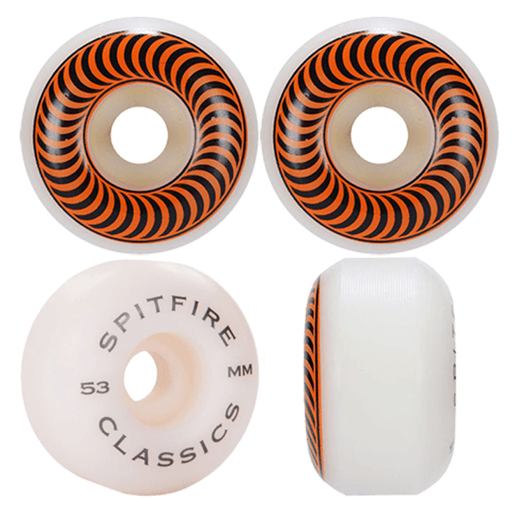 Spitfire Wheels Classic Skateboard Wheels 99a 53mm