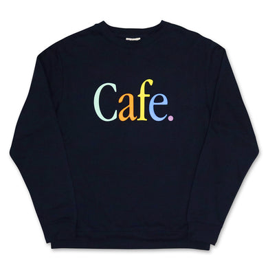 Skateboard Cafe Wayne Crew Sweatshirt Navy