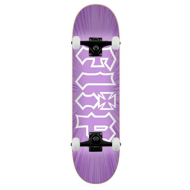 Flip Skateboards HKD Burst Purple Complete Skateboard 7.75