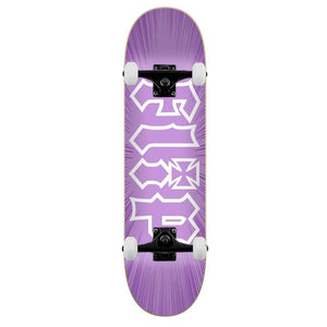 Flip Skateboards HKD Burst Purple Complete Skateboard 7.75"