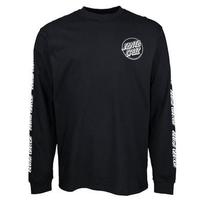 Santa Cruz Opus Dot L/S T-Shirt Black