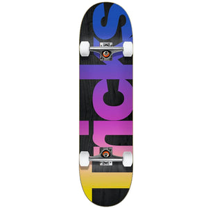 Tricks Skateboards Multicolour Mid Complete Skateboard 7.25"