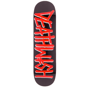 Deathwish Skateboards Death Spray Red Skateboard Deck 8"