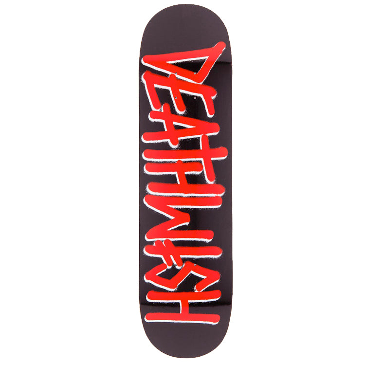 Deathwish Skateboards DeathSpray Red Skateboard Deck 8.25