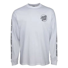 Santa Cruz Opus Dot L/S T-Shirt White