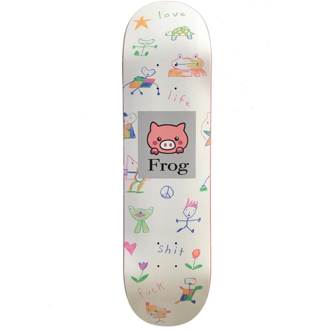 Frog Skateboards Love Life Skateboard Deck 8.25