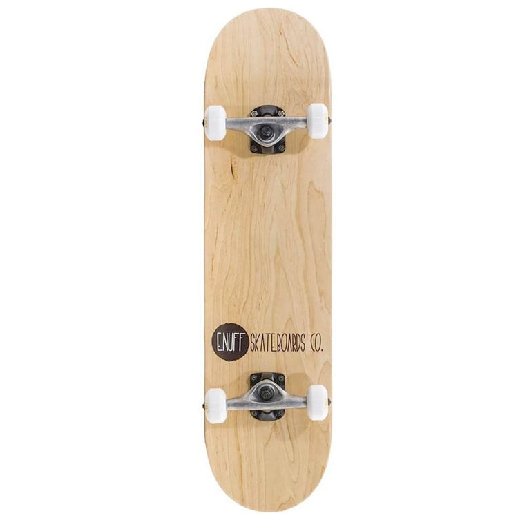 Enuff Skateboards Logo Stain Complete Skateboard Natural 8