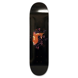 Skateboard Cafe Doe Black Skateboard Deck 8"