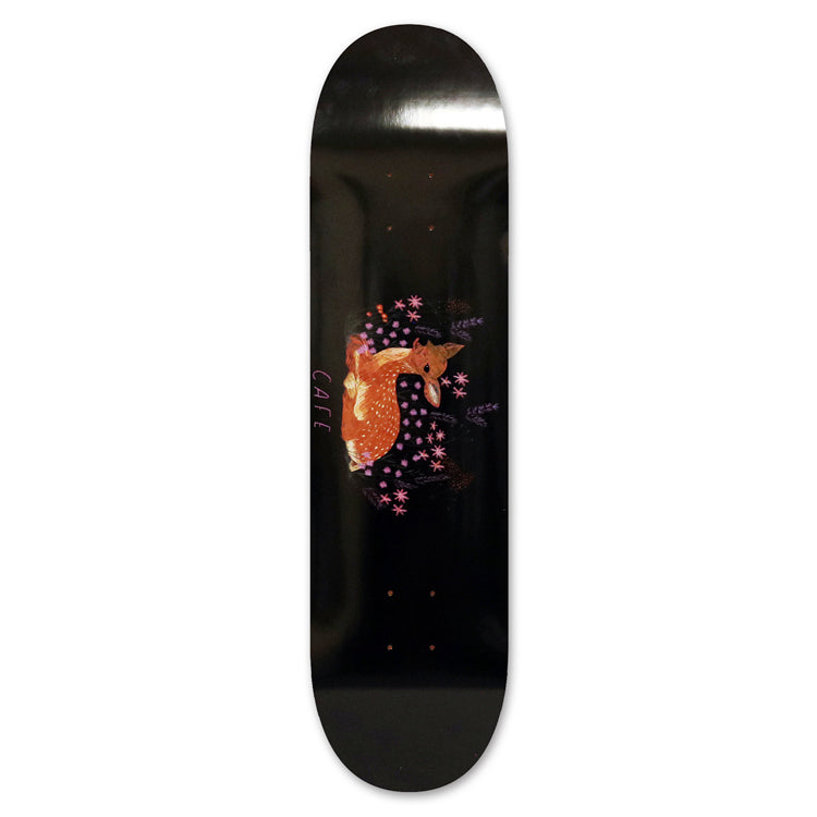 Skateboard Cafe Doe Black Skateboard Deck 8