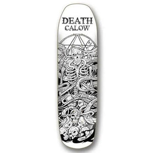 Death Skateboards Ronny Calow Gate Pool Shape Skateboard Deck 9"