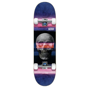 Tricks Skateboards Skull Complete Skateboard 7.75"