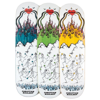 WKND Christian Maalouf Running with Daisies Skateboard Deck 8.25