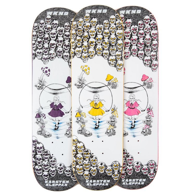 WKND Karsten Kleppan Skippin Skateboard Deck 8.5