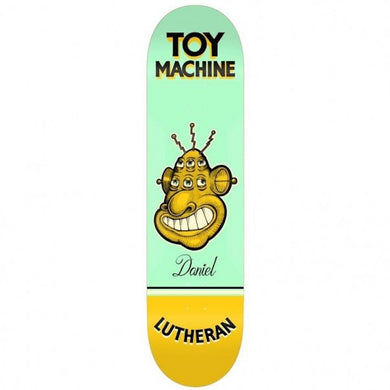 Toy Machine Lutheran Pen N Ink Skateboard Deck 7.75