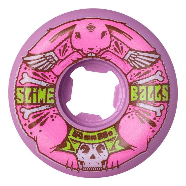 Slime Ball Wheels Jeremy Fish Bunny Speed Balls Skateboard Wheels 99a 54mm