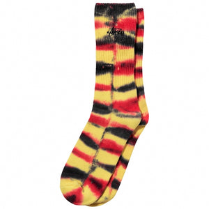 Stussy Tie Dye Socks Black
