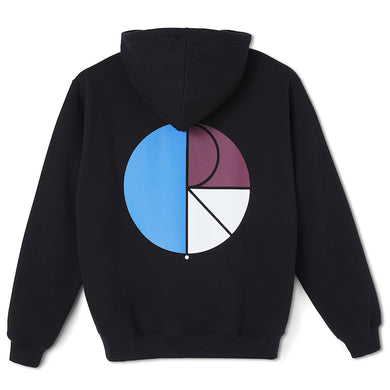 Polar Skate Co 3 Tone Fill Logo Hoodie Black