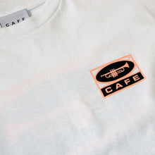 Skateboard Cafe Trumpet Logo T-Shirt White