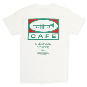 Skateboard Cafe 45" T-Shirt White