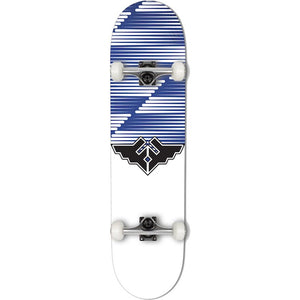 Fracture Skateboards Wings V2 Blue Complete Skateboard 8"