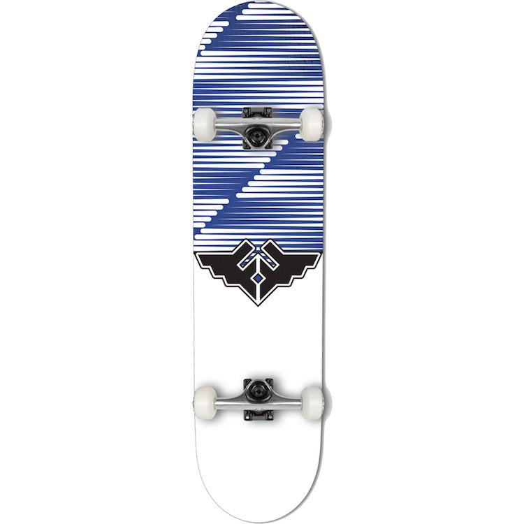 Fracture Skateboards Wings V2 Blue Complete Skateboard 8